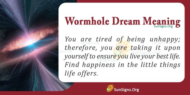 Wormhole Dream Meaning
