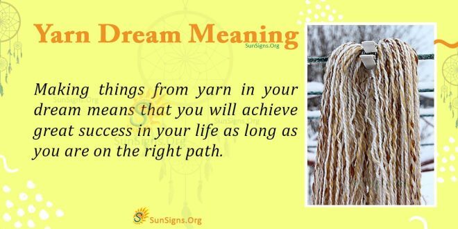 Yarn Dream Meaning