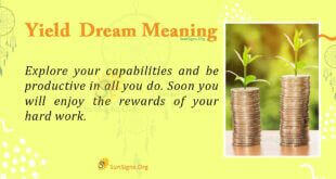 Yield Dream Meaning