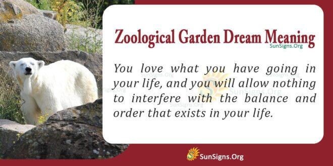Zoological garden Dream Meaning