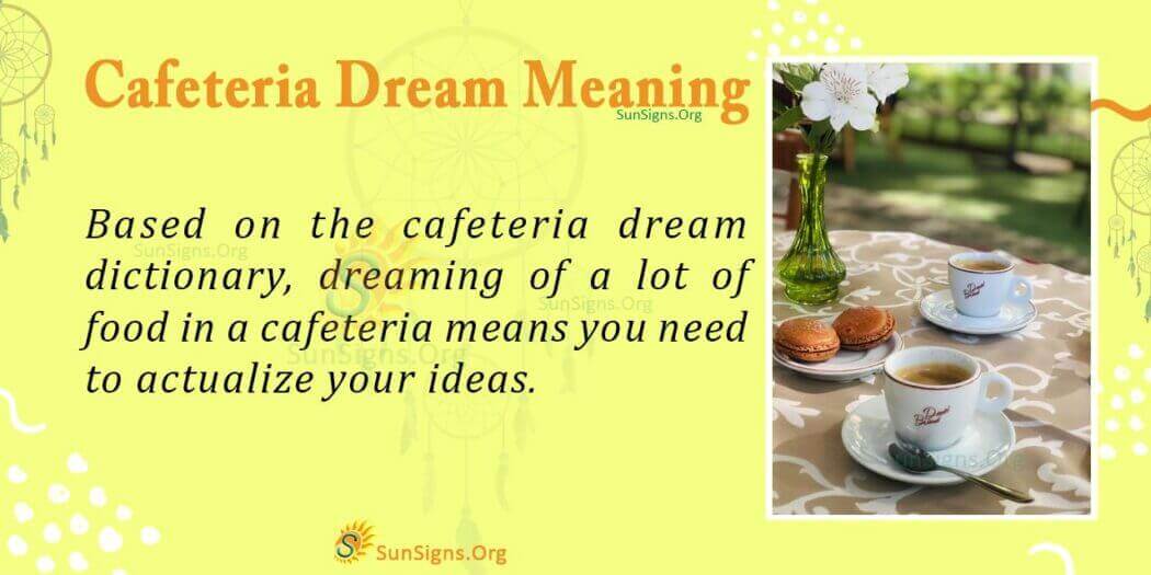 Dreaming of a Cafeteria Meaning, Interpretation and Symbolism