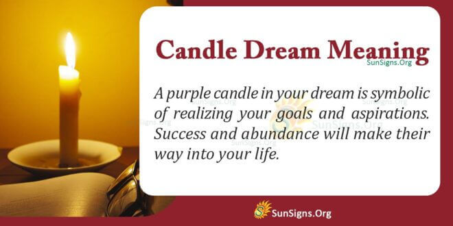 Candle Dream Meaning