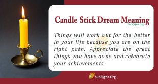 Candle Stick Dream Meaning