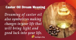 Castor Oil Dream Meaning