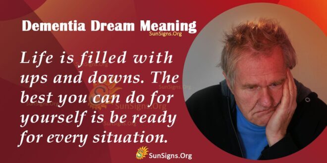 Dementia Dream Meaning
