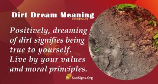 Dirt Dream Meaning