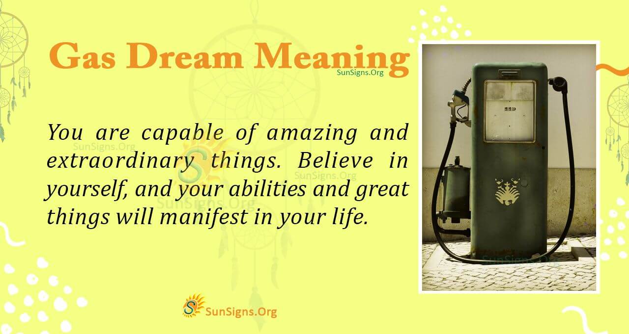 What Dream About Gas Means? Interpretation And Symbolism
