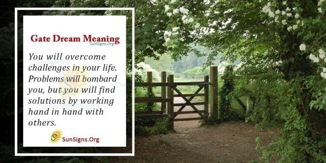 Gate Dream Meaning