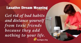 laxative dream meaning