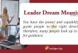 Leader Dream Meaning