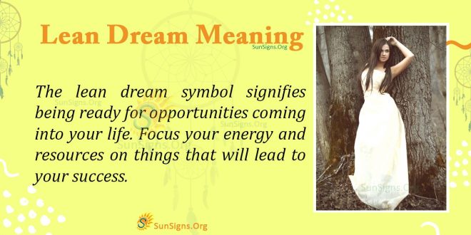 Lean Dream Meaning