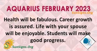 Aquarius Horoscope February 2023