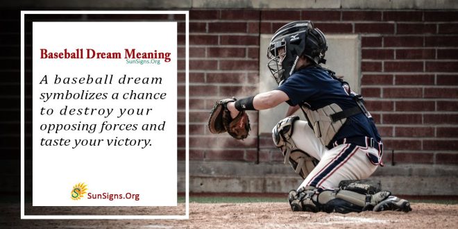baseball dream meaning
