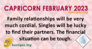 Capricorn Horoscope February 2023
