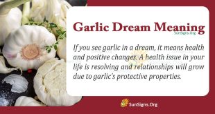 Garlic Dream Meaning