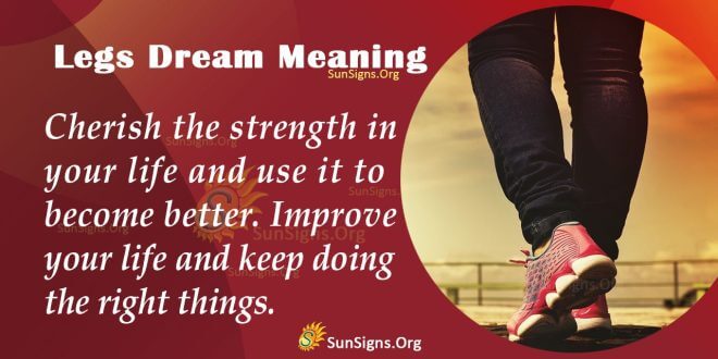 Legs Dream Meaning