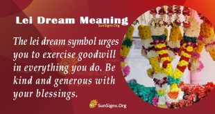 Lei Planets Dream Meaning