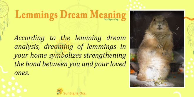 Lemmings Dream Meaning
