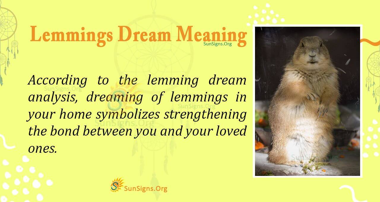 Lemming Dream Symbol - Meaning, Interpretation And Symbolism