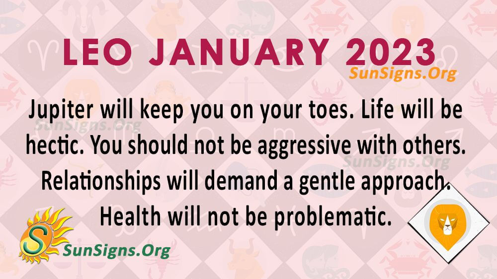 Leo Horoscope January 2023