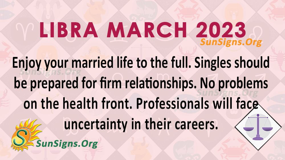 Libra Horoscope March 2023