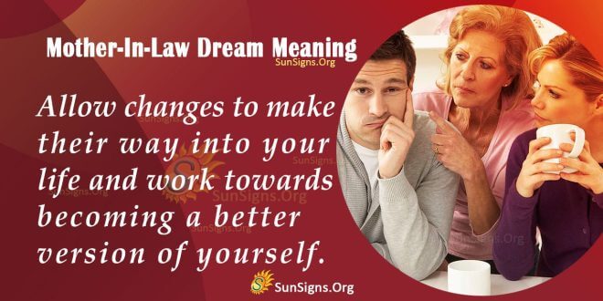 Mother-In-Law Dream Meaning