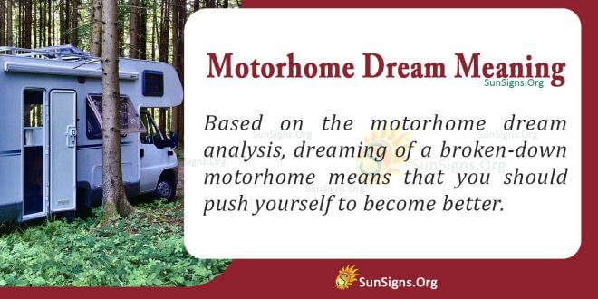 Motorhome Dream Meaning
