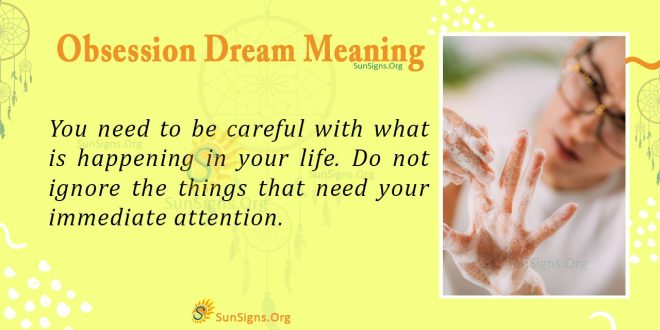 Obsession Dream Meaning