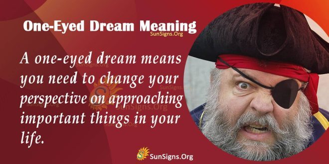 One-Eyed Dream Meaning