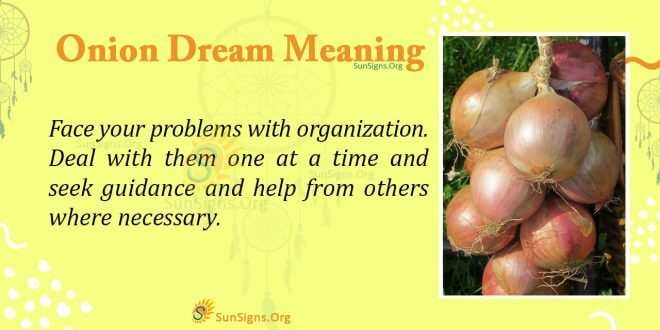 Onion Dream Meaning