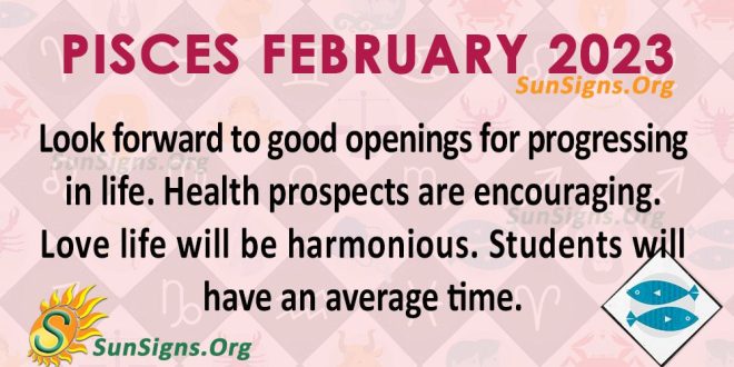 Pisces Horoscope February 2023