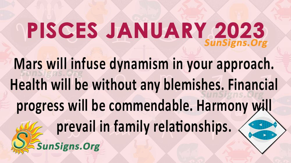 Pisces Horoscope January 2023