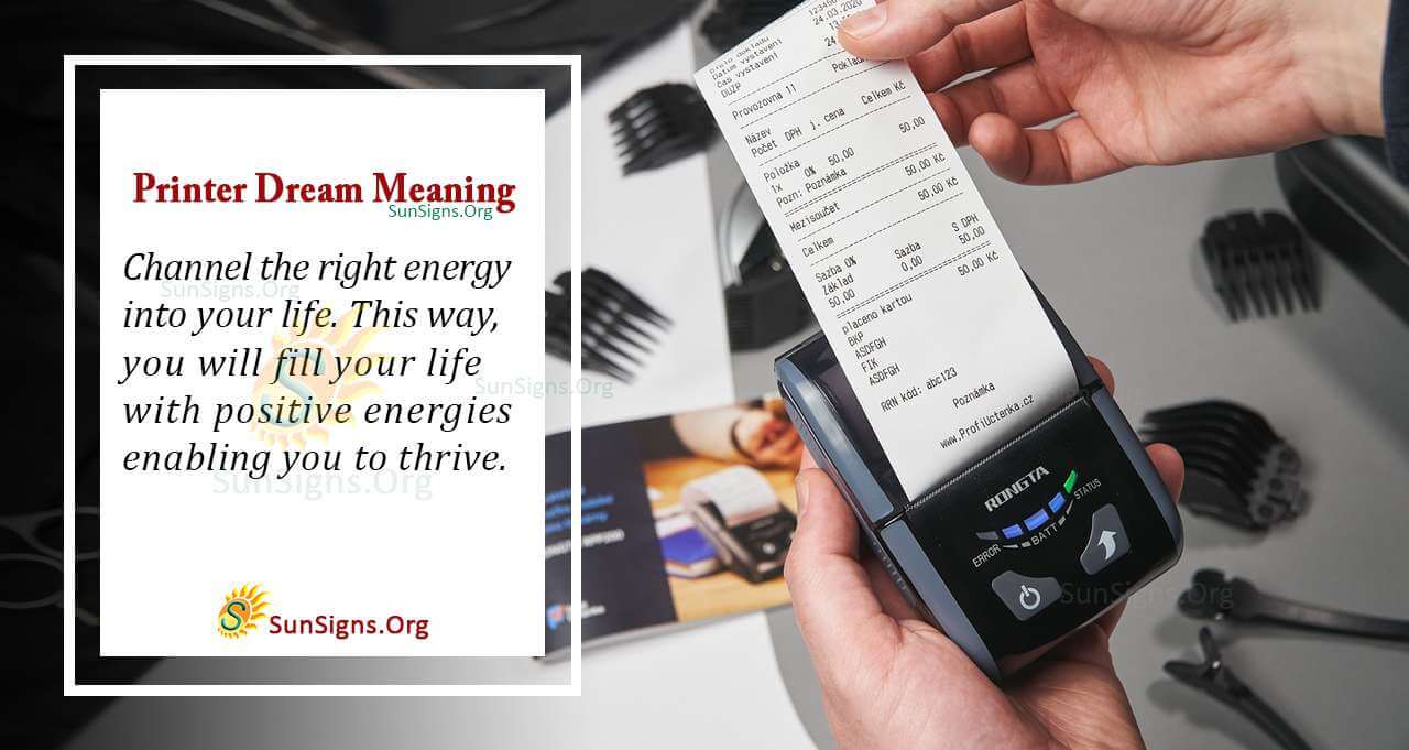 The Meaning Behind Printer Dream Interpretation and Symbolism