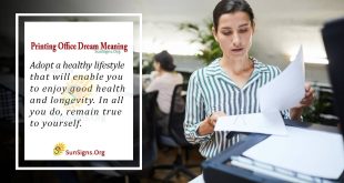 Printing Dream Meaning