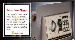 Privacy Dream Meaning