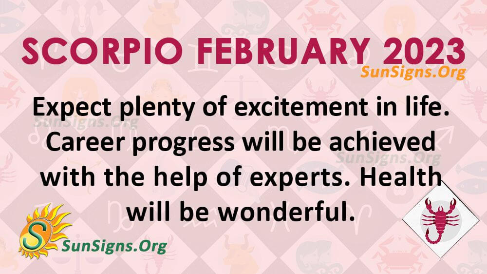 Scorpio Horoscope February 2023