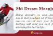 Ski Dream Meaning