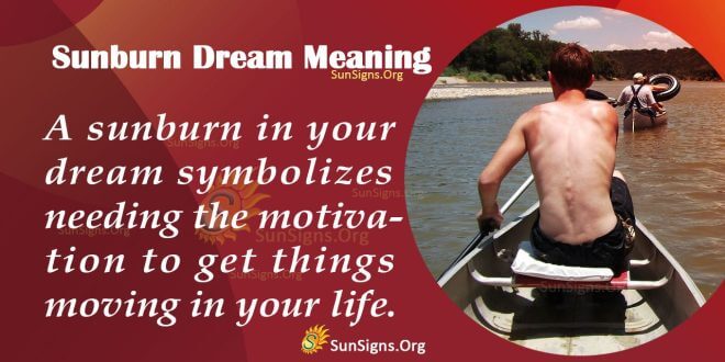 Sunburn Dream Meaning