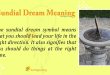 Sundial Dream Meaning