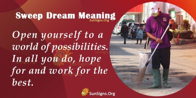 Sweep Dream Meaning