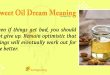Sweet Oil Dream Meaning