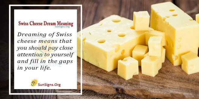 Swiss Cheese Dream Meaning