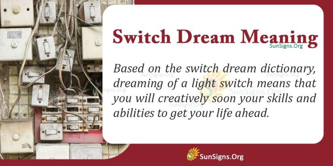 Switch Dream Meaning