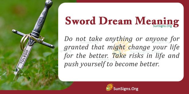 Sword Dream Meaning