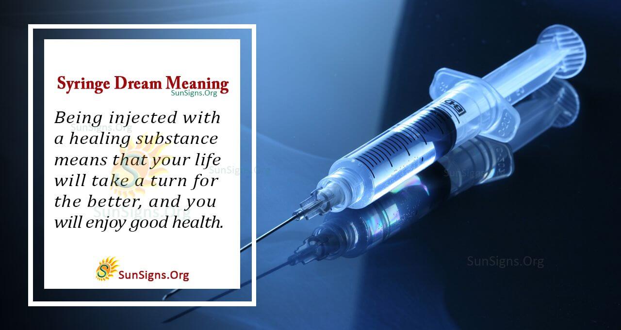 Understanding the Meaning of a Syringe Dream Interpretation and