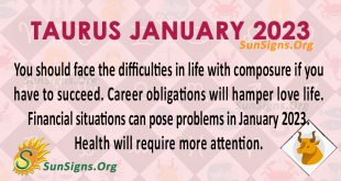 Taurus Horoscope January 2023
