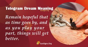 Telegram Dream Meaning