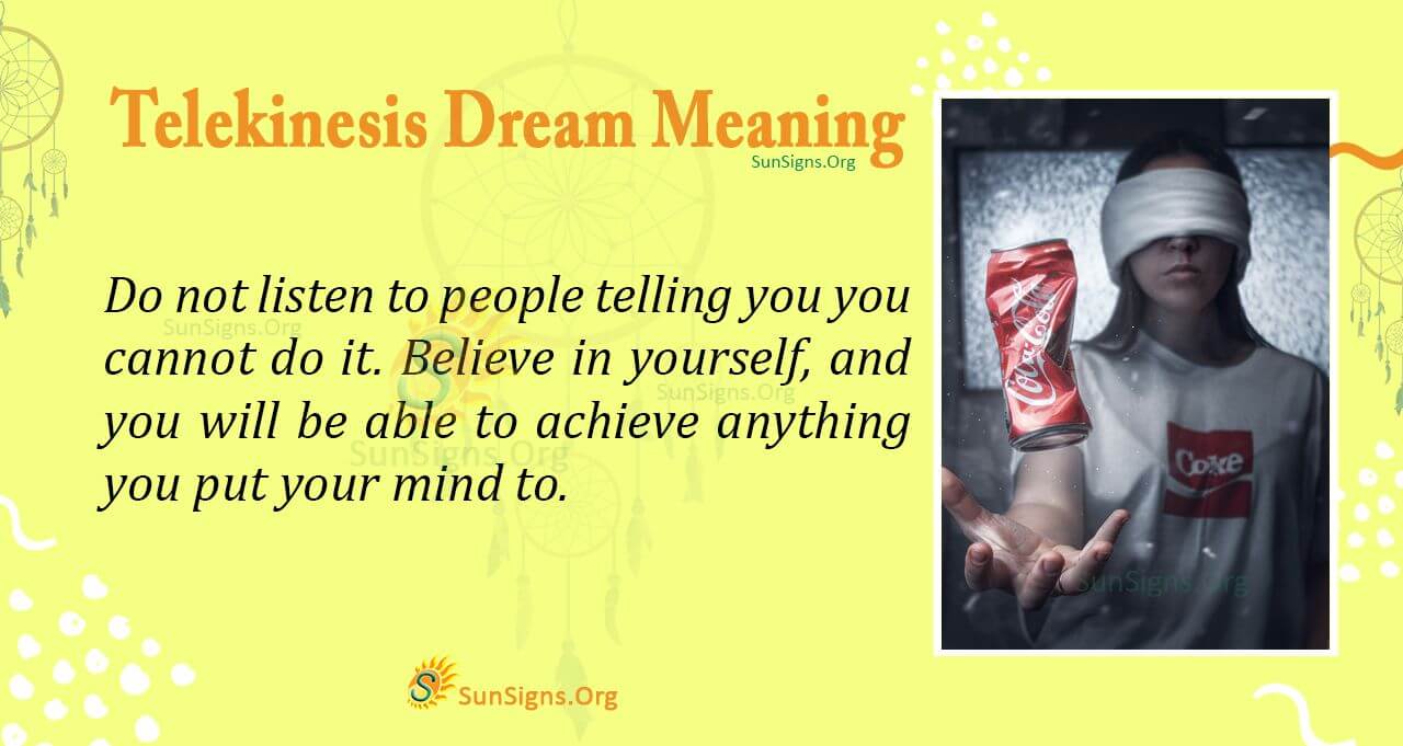 The Meaning Behind Telekinesis Dream Interpretation and Symbolism