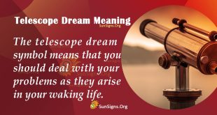 Telescope Dream Meaning