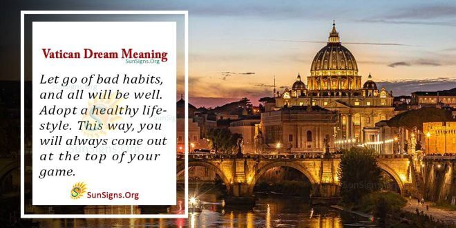 Vatican Dream Meaning